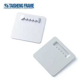 TS-K340 830 Heavy-duty Iron Zinc Plated Photo Frame Hanger Accessories Saw Tooth Fastener Self-fixing 40x40mm