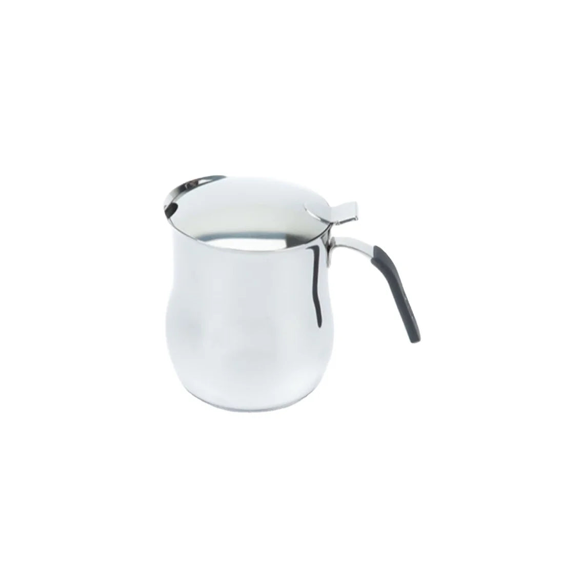 Eco-Friendly Classic 2-Cup Stainless Steel 18/10 Metal Cookware Set Coffee Pot Pans 3-Ply Base Gas Induction Ready Mirror