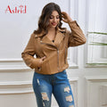 Women PU Leather Jacket Plus Size Coat Winter Jackets Female Black Motorcycle Luxury Clothing Autumn Custom Outdoor