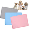 Silicone Waterproof Dog Cat Pet Floor Mats Anti-Slip Pet Bowl Mats Pet Feeding Mat