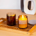 Unique Luxury Custom Logo Print  5ml 10ml 15ml 20ml 30ml 60ml 80ml 100ml Candle Jars With Cover