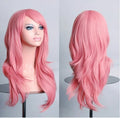Cosplay Anime Fancy Wig Cos Anime European and American Wig 70cm Long Curly Hair Color Stage Headgear Color Wig