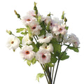 O-X670 Wholesale Silk Flowers Real Touch Artificial Hibiscus Flower White pink Yellow Flowers Artificial for Home Wedding Decor