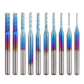 10pcs 0.8-3.175mm Woodworking Drill Bit Milling Cutter Customizable OEM Router Tools