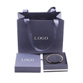 345KSH-Bangle Box Customized Jewelry Gift Packaging Set Box Customized LOGO 9mm*9mm*3mm