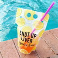 Self Seal Zip up Ziplock Custom Logo Acceptable Beverage Packaging Stand up Food Clear Plastic Drink Pouch Bag With Straws