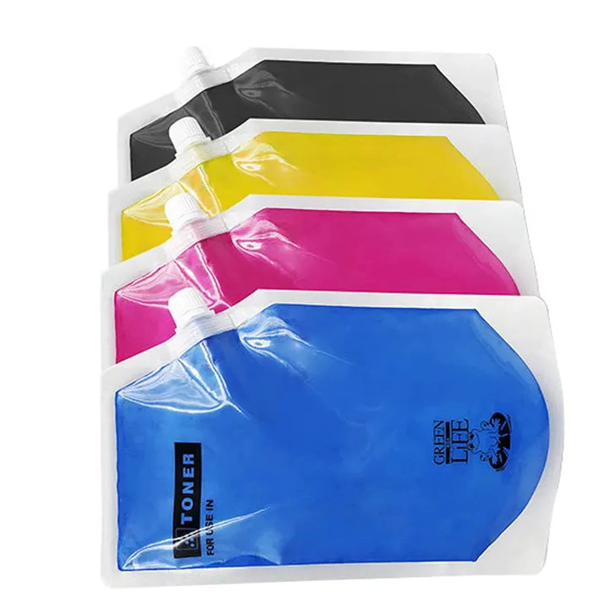 1KG Toner Powder Dust Refill Kits for Lexmark 80C2HK0 80C2HM0 80C2HY0 80C2SC0 80C2SK0 80C2SM0 80C2SY0 80C2XC0 80C2XK0 80C2XM0