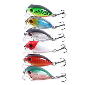 Wholesale CB054 4cm 3.5g Artificial Hard Plastic Bait Floating Mini Crankbaits Fishing Lures