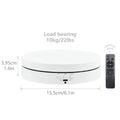 15.5cm/10KG 360 Turntable Rotating Display Stand Electric Turntable Photography Turntable Video Shooting Product Display Stand