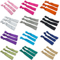 200pcs 20 Candy Colors Knotted Hair Tie Bracelet Wholesale Elastic Band Girls Wristband Wedding Ponytail Holder Yoga Hairbands