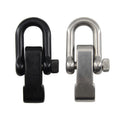 Stainless Steel for Adjustable U-Shaped Buckle Clip for Outdoor Survival Climbing & Tour Wrist Strap