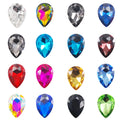Waterdrop Fancy Stone Glass Bulk Loose Crystal Strass Beads Wholesale Rhinestones for Jewelry Garment DIY Crafts Decoration