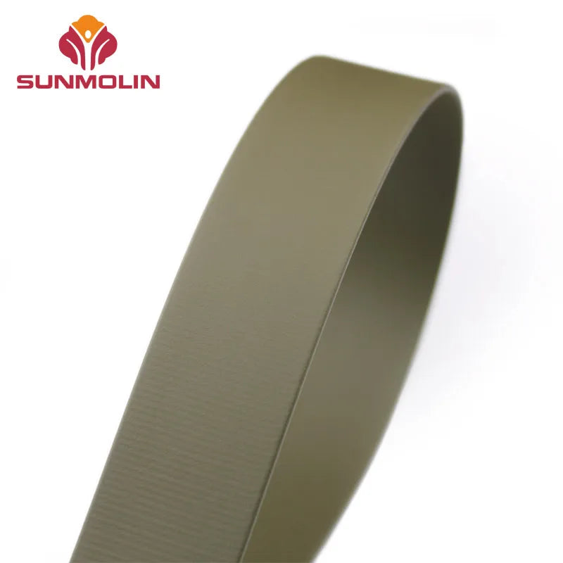 Custom Matte Smooth Easy Clean Abrasion Resistant Waterproof TPU Coated Webbing 1.5mm Thick 25mm Wide Eco-friendly Sustainable