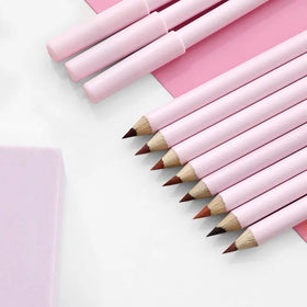 Waterproof Long Lasting Lip Liner Pencil No Label Creamy Lipliner Dark Brown Smooth Vegan Lipliner Private Label