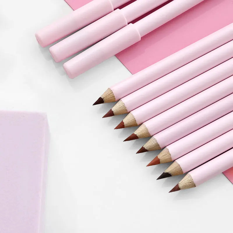 Waterproof Long Lasting Lip Liner Pencil No Label Creamy Lipliner Dark Brown Smooth Vegan Lipliner Private Label