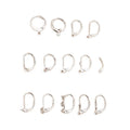 S925 Sterling Silver Earring Hooks French Leverback Earwire Earrings Clasp for Jewelry Making Findings
