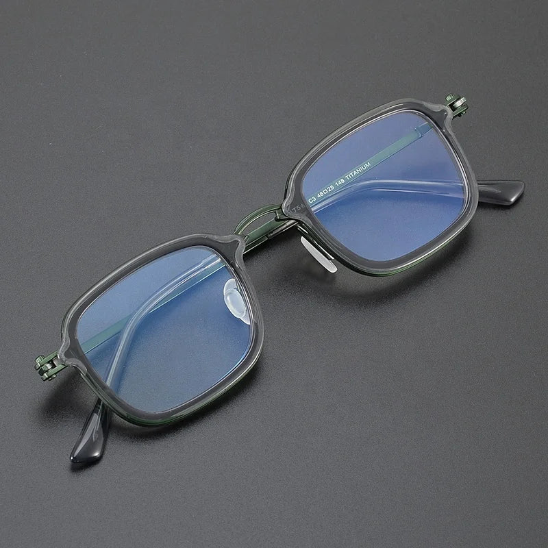 Shenzhen Factory Direct Sales Round Frame Glasses Women & Men Small Box Diamond Face Shape Eyewear
