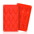 Hot Selling Custom Shell Shape Madeleine Baking Mold 20 9 15 Cavity Non-Stick Silicone Cake Cookie Mold Baking Tools OPP Bag