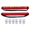 Hot Selling Custom Company Logo Sublimation Printing Sling 12oz Neoprene Beer Can Cooler Insulated 6 Can Beer Tube Cooler Bag