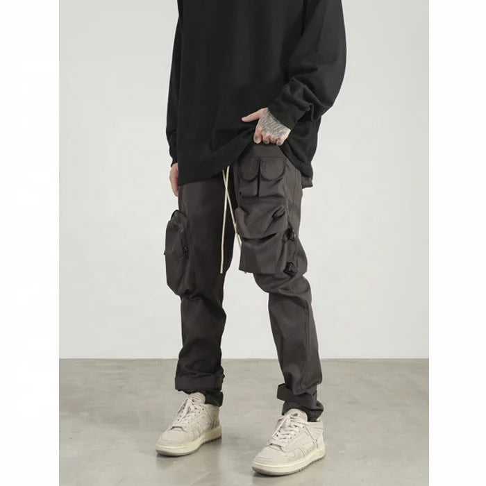 Custom Label Trousers for Men Drop Ship  Men Paint Stock  Cargo  Trousers Pants