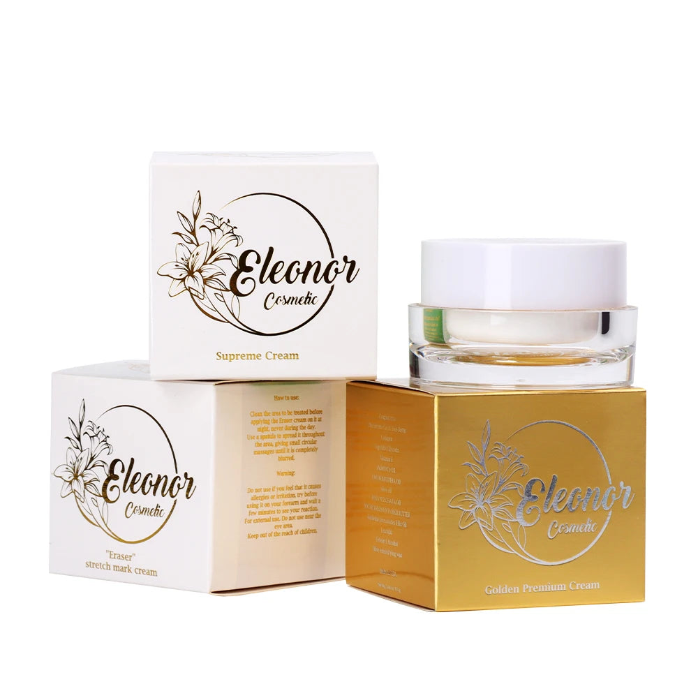 Luxury OEM Cosmetic Packaging Box for Face Cream Eye Cream Blush Custom Logo Matt Lamination UV Coating Recycled Biodegradable