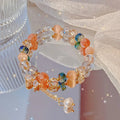 2022 Fashion Charm Bohemian Handmade Charm Bead Plated Bracelet Little Bee Crystal Bracelet Bangle for Women Ladies Jewelry