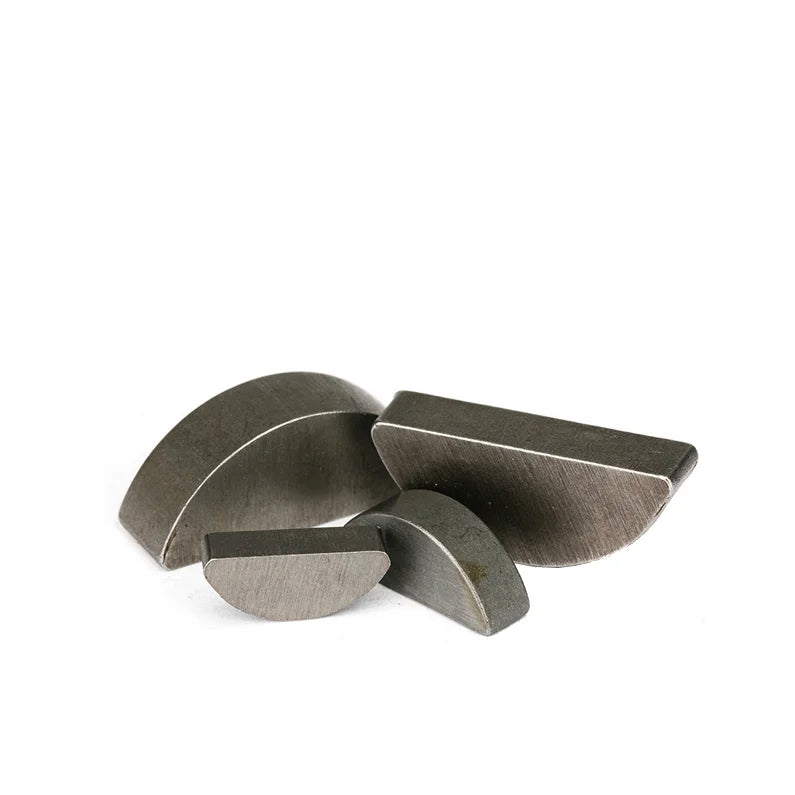SDPSI DCT Carbon Steel Woodruff Keys Fasteners with Outstanding Durability DIN6888 Compliant