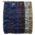 Men's Cotton Techwear Cargo Pants Durable Woven Flat for All Seasons for Outdoor Sports Hiking Hunting Tactical Adventures