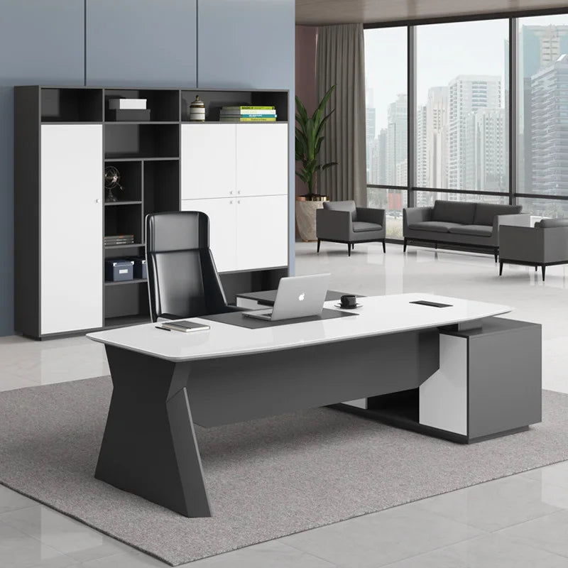 Modern Office Furniture Solid Wood Executive Meeting Table Pc Computer Table Partition Office Desk