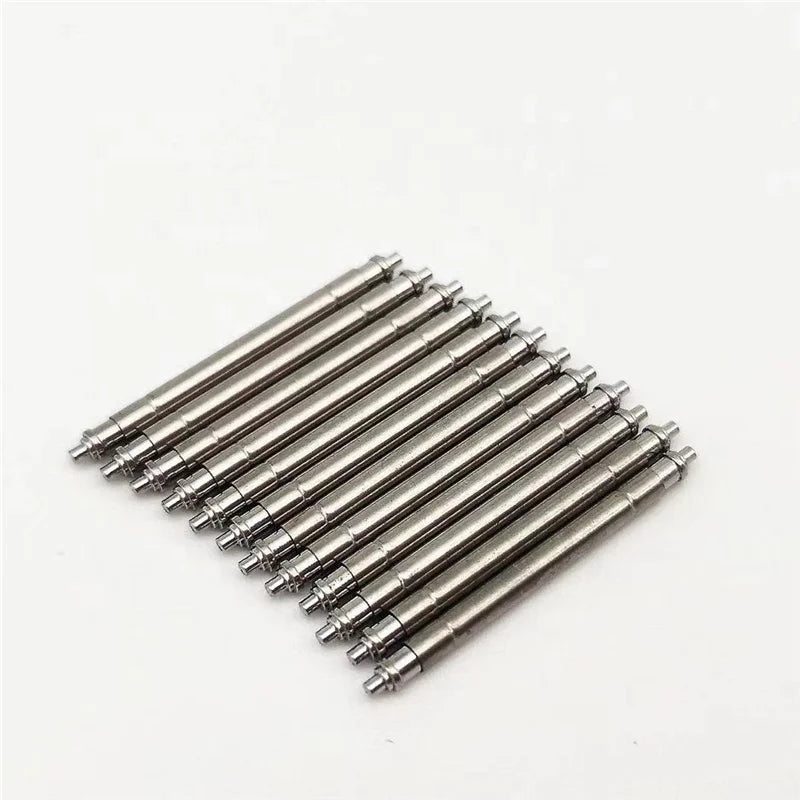 Tower-shape Single-flange 1.8mm Thickness RoHS 304 Stainless Steel 16 17 18 19 20 21 22 23 24 25 26 27 28mm Watch Spring bar