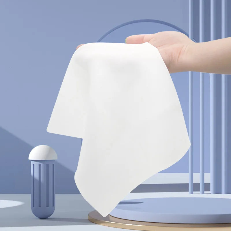 Portable Cleaning Face Towel Multi-functional Absorbent Skin Shammy Soft PVA Face Cloth