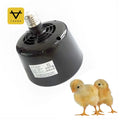 Chicken Coop Black Insulation Lamp Small Brood Insulation Heating Lamp Chicken