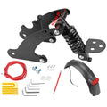 Upgrade Rear Suspension Set V2 Rear Shock Absorber with Rear Fender and Rear Lamp for Xiaomi Pro Pro2 Electric Scooter