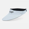Fashion Custom Embroidery Logo UPF 50+ Nylon Quick Dry Foldable Sporty All-Season Sun Visor Hats for Running/Golf