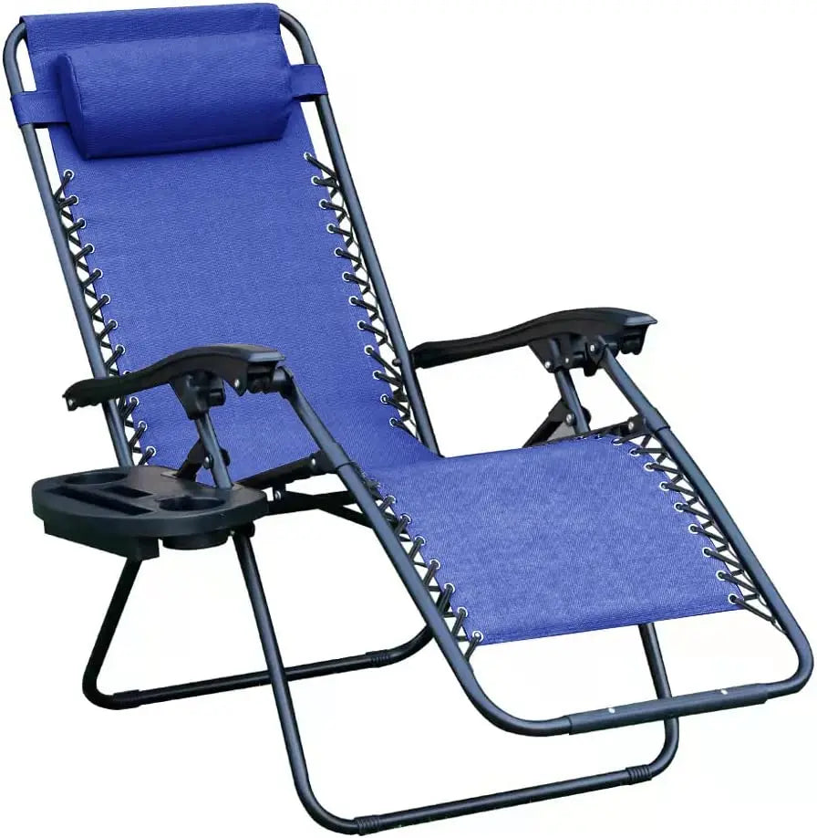 Woqi Outdoor Relax Camping Folding Lounge Chair Factory Air Fabric zero Gravity Chair Lounge Recliner Outdoor