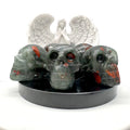 Best Selling Energy Gemstone Crafts Christmas Gift African Blood Stone Crystal Skulls