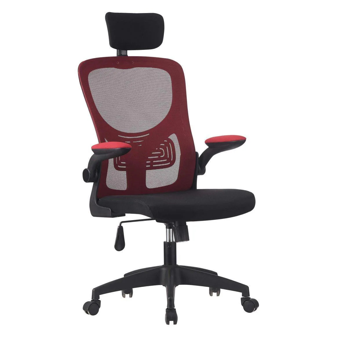 Modern Ergonomic Executive Chair Full Mesh Height Adjustable Recliner PU Metal Foam Iron Plywood Materials for Home Office