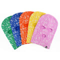 Warm Winter Hat Full Face Ski Mask Wool Face Gini Knitted Balaclava Three Hole Black Ski Mask Bandanna Cycling Mask