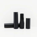 Wholesale 3g Fancy Empty Black Plastic Lipstick Tube Low MOQ for Cosmetic Packaging 5g Capacity