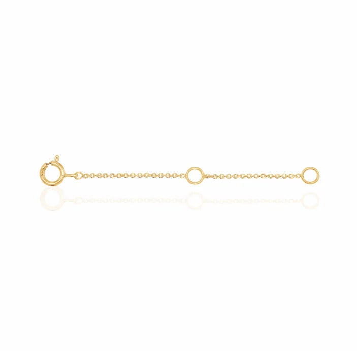 Hot Selling Gold Plated 925 Sterling Silver Bracelet and Necklace Chain Extender DIY Jewelry