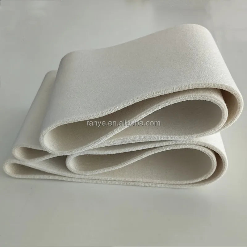 RY 5mm Woolen Endless Felt Conveyor Belt for Bakery Belts Polish Belt