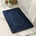 Coral Velvet Thick Cushioned High-Frequency Soft Bathroom Mat Modern Non-Slip Memory Foam Super Waterproof Novelty Pattern Pet
