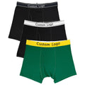 Hot Sale Custom Logo Underwear Men Wholesale Cotton Desgin Own Underpants Cotton Breathable Boxer Briefs Man