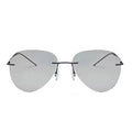 8026 Promotional Frameless Day Night Sunglasses Polarized Sunglasses Driving Night Vision Sunglasses