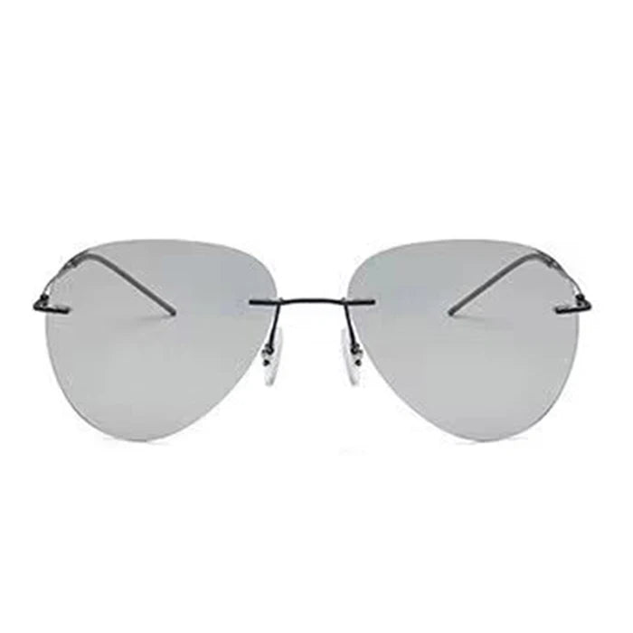 8026 Promotional Frameless Day Night Sunglasses Polarized Sunglasses Driving Night Vision Sunglasses