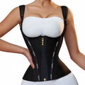 Women's Postpartum Waist Trainer Vest Breathable Hard Mesh Corset Body Shaper for Abdomen Control and Slimming Bustier