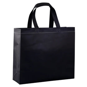 Eco-friendly in Stock Custom Logo Reusable Laminated Non-Woven Waterproof Tote Shopping Bag
