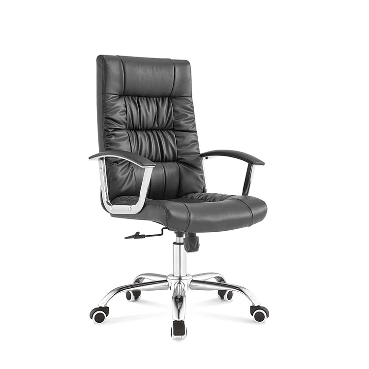 Executive Furniture High Back Chair Pu Leather Manager Adjustable Office Chair Office Desk and Chair Set