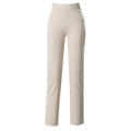 Fashion Women Casual Wide-leg Trousers Split Half Elastic Waist Straight-leg Women's Pants Trousers Plus Size Women Clothe