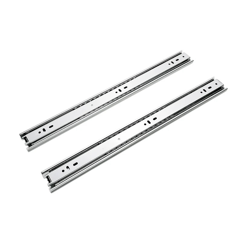 Hot Sale 45mm Full Extension Ball Bearing Drawer Slide Telescopic Rails for Furniture